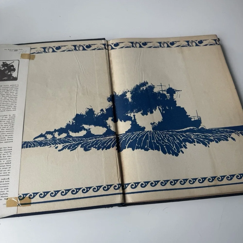 N/A book navy